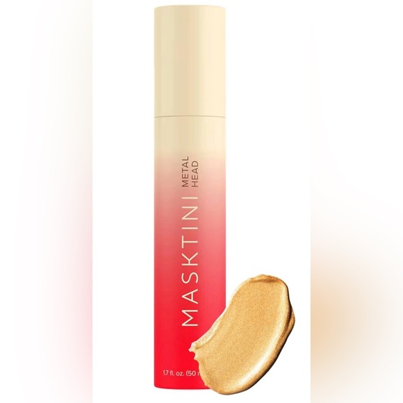 Masktini Other - Masktini Metal Head - Gold Brightening Face Mask